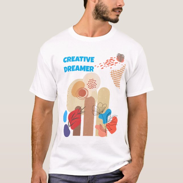 Camiseta Minimalist Creative Dreamer Article555 (Frente)
