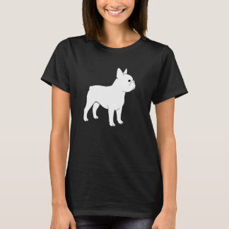 Camiseta Minimalist French Bulldog Silhouette Dog Breed Des