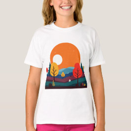 Camiseta Minimalist landscape