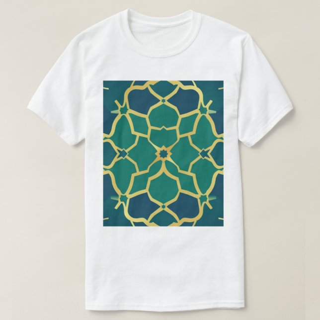 Camiseta Minimalist Line Art Nature –T‑Shirt (Frente do Design)