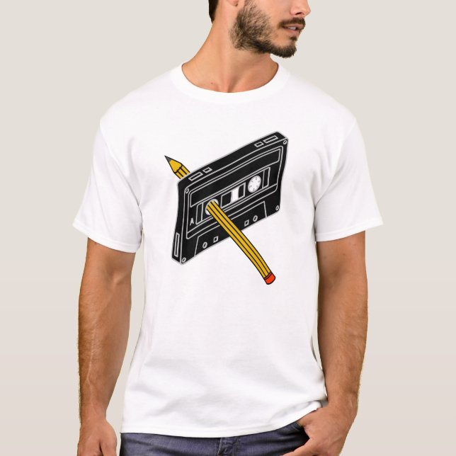 Camiseta Minimalist Retro rewind (Frente)