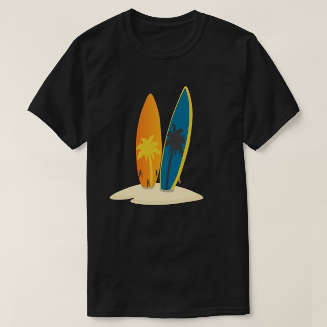 Camiseta Minimalist Sun Sea  (Frente do Design)