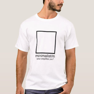 Camiseta minimalista