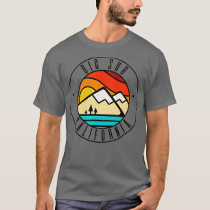 Camiseta Minimalista ao ar livre do Big Sur California CA