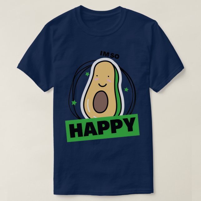 Camiseta Minimalista Avocado (Frente do Design)