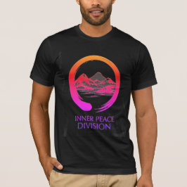 Camiseta Minimalista da Divisão Paz Interior