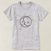 Camiseta Minimalista da Lua