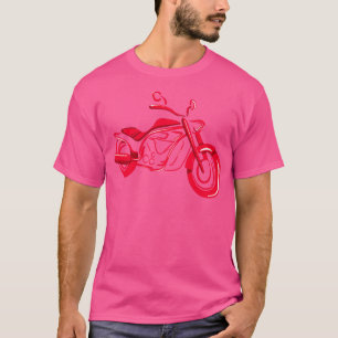Camiseta Minimalista da moto