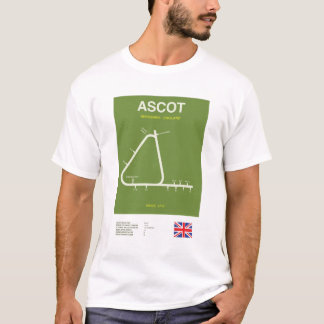 Camiseta Minimalista de Ascot Horse Racing com Est