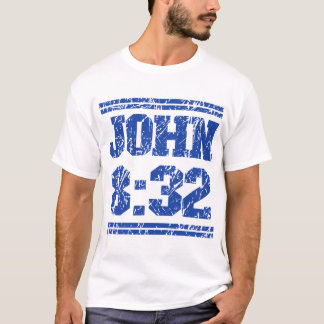 Camiseta Minimalista Distendida com Versículo Bíbl