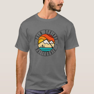 Camiseta Minimalista em Primaveras de Palm na Califórnia C