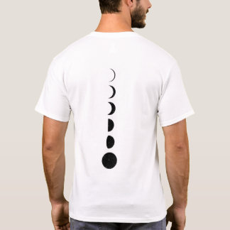 Camiseta Minimalista Fase Lunar