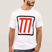Minimalista M – Arte de Letra Negrita