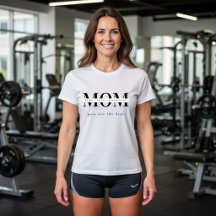 Camiseta Minimalista Nome da Mãe Personalizada