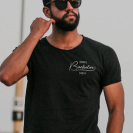 Camiseta Minimalista para Despedida de Solteiro Ma