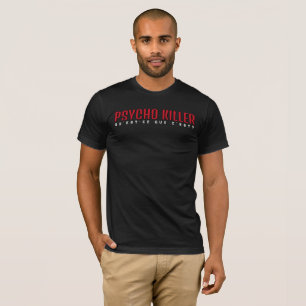 Camiseta Minimalista Psycho Killer Street
