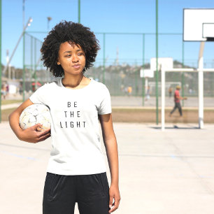 Camiseta Minimalista - Seja branco-claro