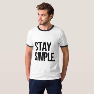 Camiseta Minimalista Simples