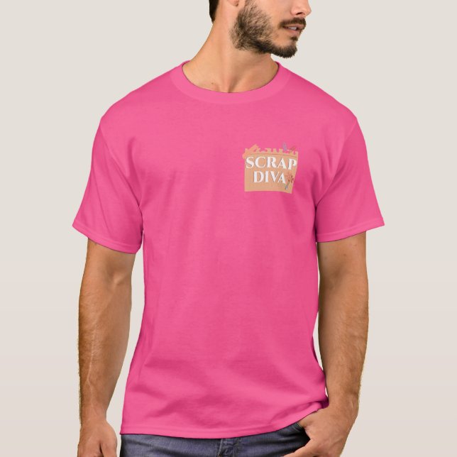 Camiseta Mínimo de Desmantelamento de Arranjo de Diva (Frente)