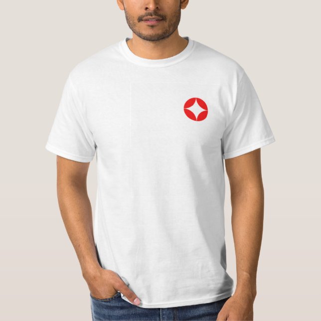 Camiseta Mínimo de T-shirt Unisex | Passos Pequenos Todos O (Frente)