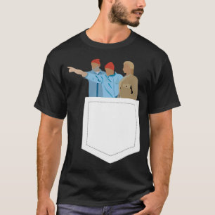 Camiseta Mínimo De Vida Aquática Com Steve Zissou Poster