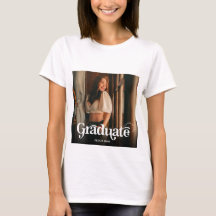 Mínimo de Vintage Retro Orgulhoso Graduação de Fot