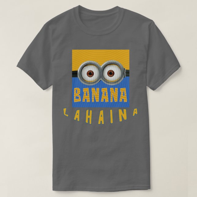 CAMISETA MINION BANANA USA LAHAINA (Frente do Design)