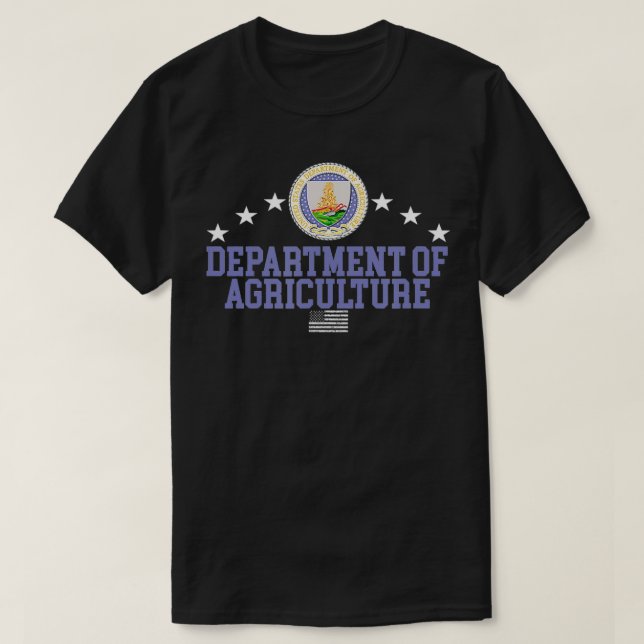 Camiseta Ministério da Agricultura USDA (Frente do Design)