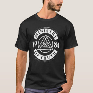 Camiseta Ministério Da Verdade 1984 Ministério Da Verdade