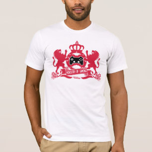Camiseta Ministério do jogo - geek do video games do Gamer