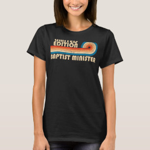 Camiseta MINISTRO BAPTISTA Funny Job Profissão Birthd
