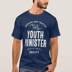 Camiseta Ministro dos Jovens Presente Funny Job Profissão
