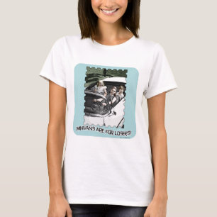 Camiseta Minivans São Para Perdedores, Moto De Arte Retroat