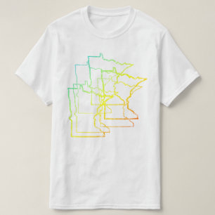 Camiseta minMinnesota chill blur