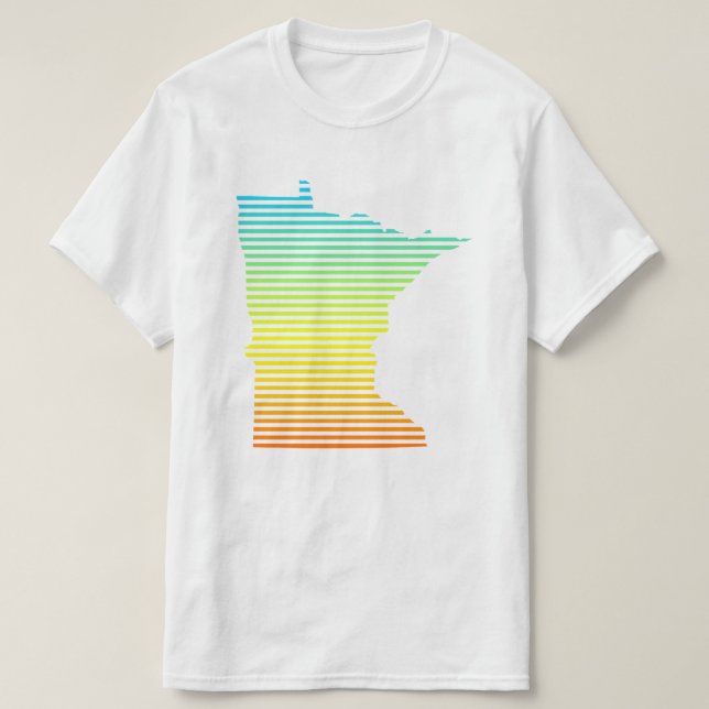 Camiseta minMinnesota chill fade (Frente do Design)