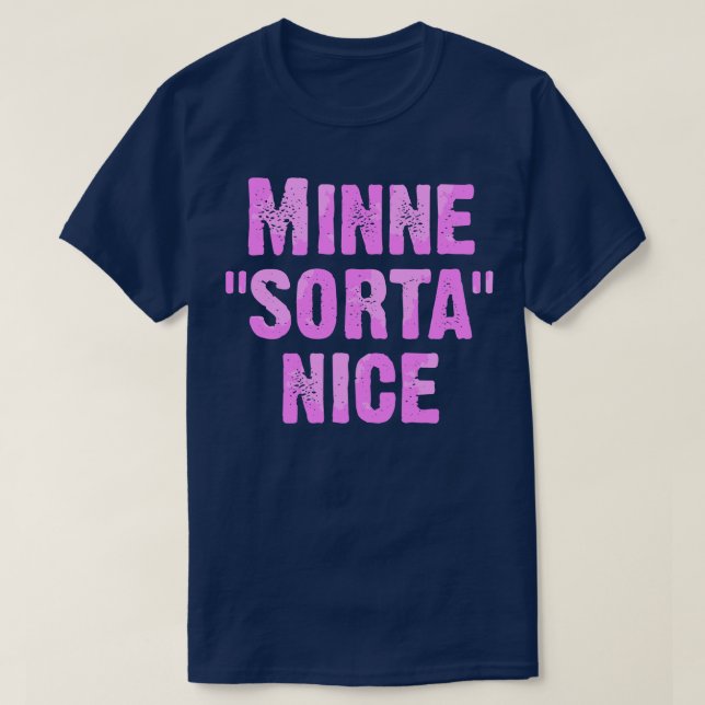 Camiseta Minne Sorta Nice (Frente do Design)