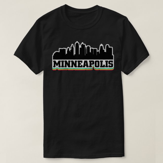 Camiseta Minneapolis Minnesota MN Souvenir Mens Grap (Frente do Design)