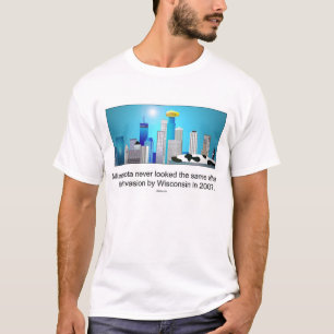 Camiseta Minnesota após a invasão por Wisconsin;)