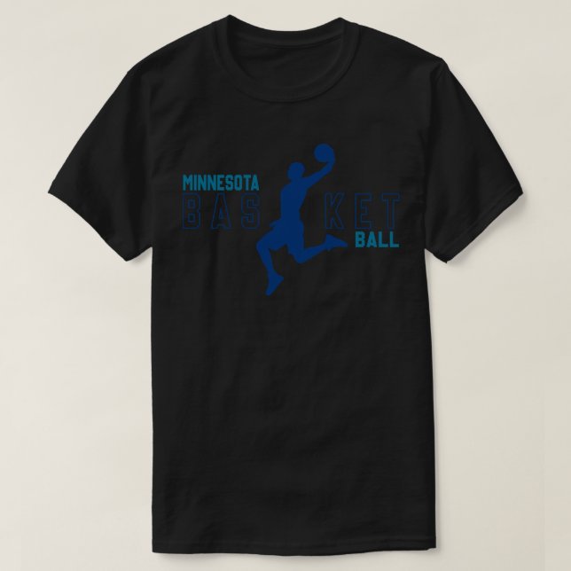 Camiseta Minnesota Basball Slam Dunks (Frente do Design)