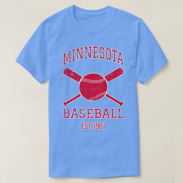 Camiseta Minnesota Baseball Team I (Frente do Design)