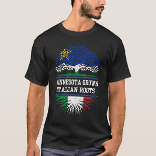 Camiseta Minnesota Cresceu Com Raízes Italianas