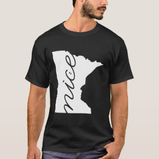 Camiseta Minnesota É Nice Um Minesota Orgulho Des