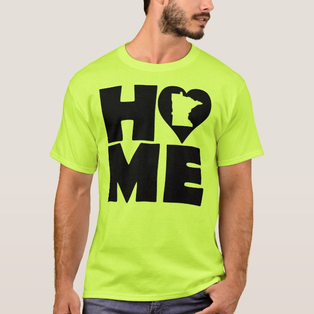 Camiseta Minnesota Home Heart State Tees (Frente)