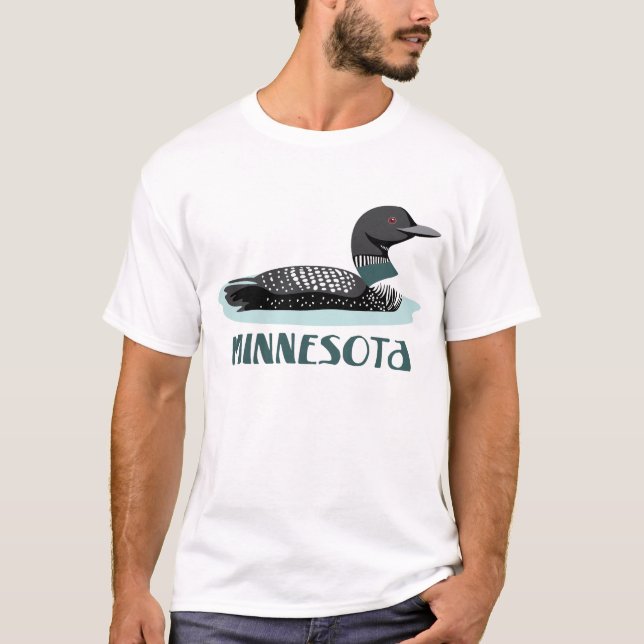 Camiseta Minnesota Loon (Frente)