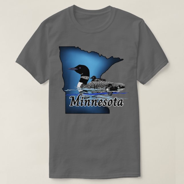 Camiseta Minnesota Loon (Frente do Design)
