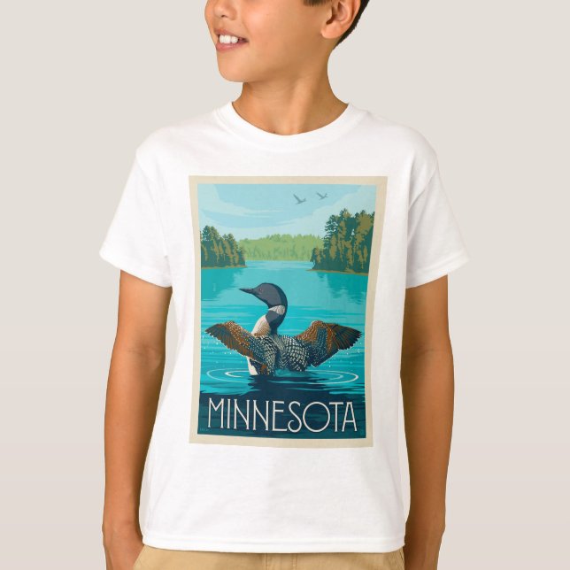 Camiseta Minnesota | Loon (Frente)