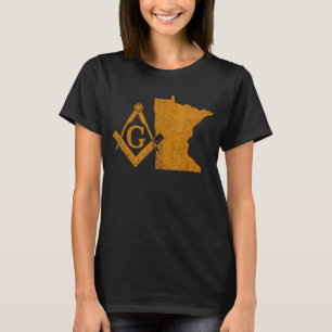 Camiseta Minnesota Masons Grand Lodge Mnfreemason do Pai