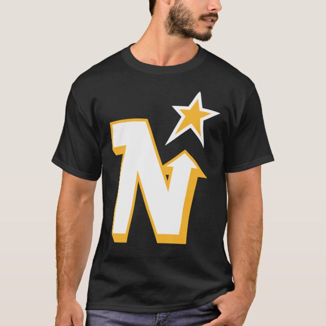 Camiseta Minnesota North Stars Vintage Logo   (Frente)