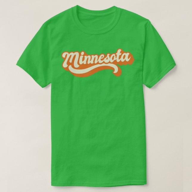 Camiseta Minnesota Retro (Frente do Design)