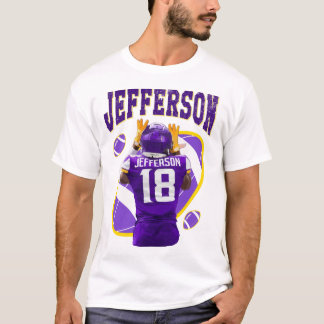 Camiseta Minnesota Vikings Jefferson Futebol da NFL